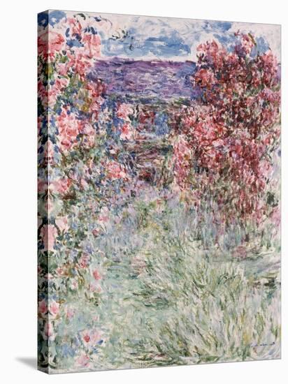 The House in the Roses, 1925-Claude Monet-Stretched Canvas