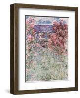 The House in the Roses, 1925-Claude Monet-Framed Giclee Print