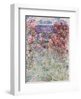 The House in the Roses, 1925-Claude Monet-Framed Giclee Print