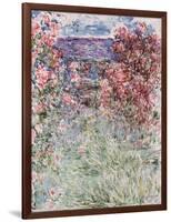 The House in the Roses, 1925-Claude Monet-Framed Giclee Print