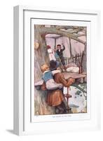 The House in the Tree-Arthur A. Dixon-Framed Giclee Print