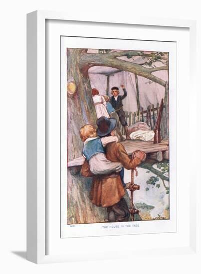 The House in the Tree-Arthur A. Dixon-Framed Giclee Print