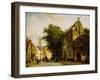 The House of Admiral Martin van Rossum in Zaltbommel, 1860-Cornelius Springer-Framed Giclee Print