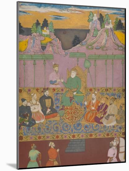 The House of Bijapur, c.1680-Indian School-Mounted Giclee Print