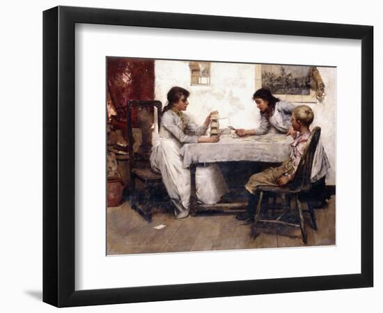 The House of Cards, 1888-Albert Chevallier Tayler-Framed Giclee Print