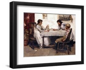 The House of Cards, 1888-Albert Chevallier Tayler-Framed Giclee Print