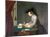 The House of Cards-Jean-Baptiste Simeon Chardin-Mounted Giclee Print