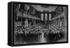 The House of Commons, 1833-Sir George Hayter-Framed Stretched Canvas