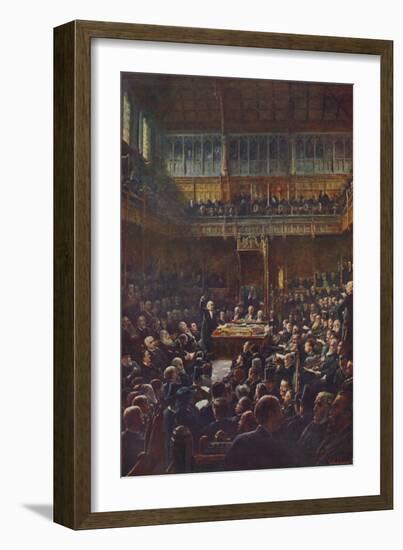 The House of Commons, February 13, 1893 (1906)-Sir Robert Ponsonby Staples-Framed Giclee Print