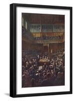 The House of Commons, February 13, 1893 (1906)-Sir Robert Ponsonby Staples-Framed Giclee Print