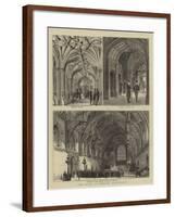 The House of Commons Illustrated-null-Framed Giclee Print