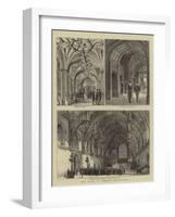 The House of Commons Illustrated-null-Framed Giclee Print