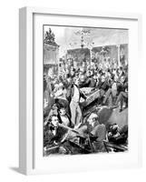 The House of Commons in 1846-T Walter Wilson-Framed Giclee Print