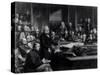 The House of Commons in 1860: Lord Palmerston Addressing the House-John Phillip-Stretched Canvas
