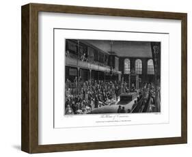 The House of Commons, London, 1804-James Fittler-Framed Giclee Print
