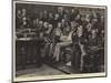 The House of Commons, the Front Opposition Bench, a Late Sitting at the End of the Session-null-Mounted Giclee Print