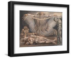 The House of Death-William Blake-Framed Giclee Print