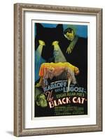 The House of Doom, 1934, "The Black Cat" Directed by Edgar Ulmer-null-Framed Giclee Print