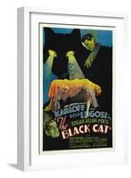 The House of Doom, 1934, "The Black Cat" Directed by Edgar Ulmer-null-Framed Giclee Print