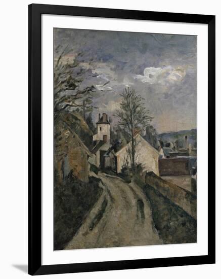 The House of Dr Gachet-Paul Cézanne-Framed Premium Giclee Print