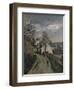 The House of Dr Gachet-Paul Cézanne-Framed Giclee Print