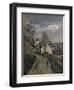 The House of Dr Gachet-Paul Cézanne-Framed Giclee Print