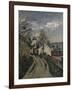 The House of Dr Gachet-Paul Cézanne-Framed Giclee Print