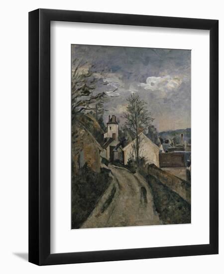 The House of Dr Gachet-Paul Cézanne-Framed Premium Giclee Print