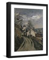 The House of Dr Gachet-Paul Cézanne-Framed Giclee Print