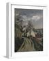 The House of Dr Gachet-Paul Cézanne-Framed Giclee Print