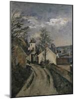 The House of Dr Gachet-Paul Cézanne-Mounted Giclee Print
