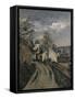 The House of Dr Gachet-Paul Cézanne-Framed Stretched Canvas