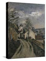 The House of Dr Gachet-Paul Cézanne-Stretched Canvas