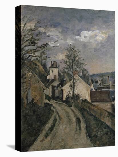 The House of Dr Gachet-Paul Cézanne-Stretched Canvas