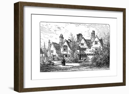 The House of Dr John Hall, Statford-Upon-Avon, Warwickshire, 1885-Edward Hull-Framed Premium Giclee Print