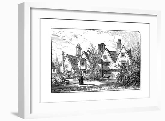 The House of Dr John Hall, Statford-Upon-Avon, Warwickshire, 1885-Edward Hull-Framed Premium Giclee Print