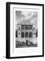 The House of Francis I, Champs-Elysees, Paris, 1830-B Ferrey-Framed Giclee Print