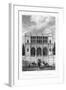 The House of Francis I, Champs-Elysees, Paris, 1830-B Ferrey-Framed Giclee Print