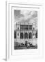 The House of Francis I, Champs-Elysees, Paris, 1830-B Ferrey-Framed Giclee Print