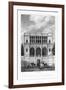 The House of Francis I, Champs-Elysees, Paris, 1830-B Ferrey-Framed Giclee Print