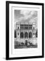 The House of Francis I, Champs-Elysees, Paris, 1830-B Ferrey-Framed Giclee Print