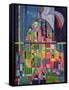 The House of God, 1993-94-Laila Shawa-Framed Stretched Canvas