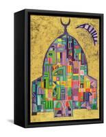 The House of God II, 1993-94-Laila Shawa-Framed Stretched Canvas