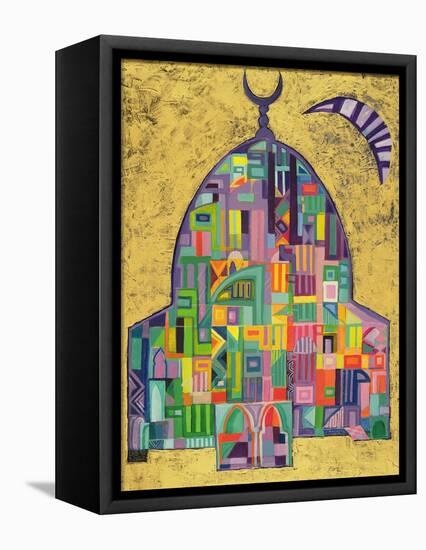 The House of God II, 1993-94-Laila Shawa-Framed Stretched Canvas