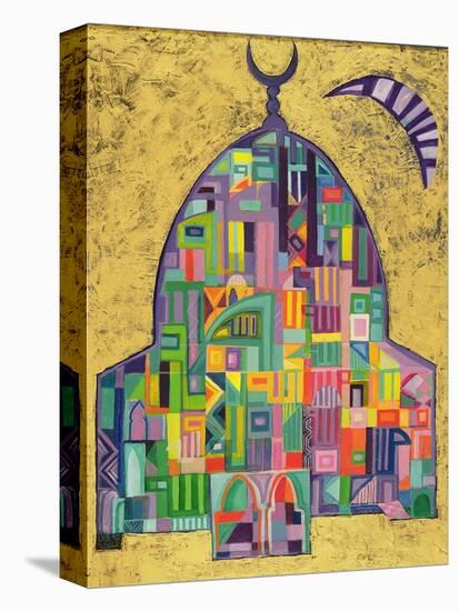 The House of God II, 1993-94-Laila Shawa-Stretched Canvas