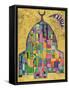 The House of God II, 1993-94-Laila Shawa-Framed Stretched Canvas