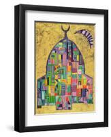 The House of God II, 1993-94-Laila Shawa-Framed Giclee Print