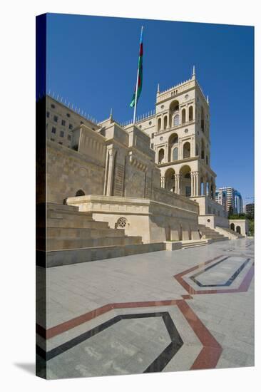 The House of Government, Baku, Azerbaijan-Michael Runkel-Stretched Canvas