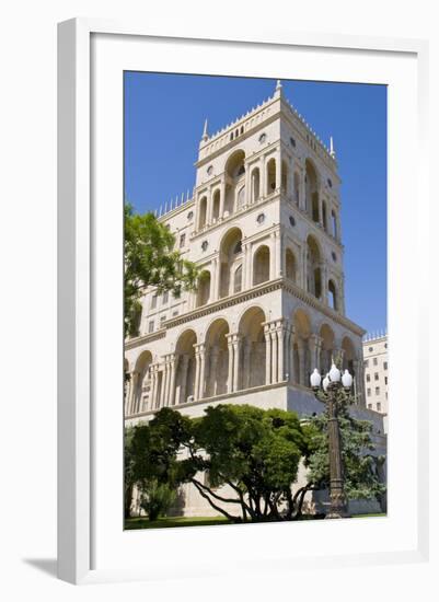 The House of Government, Baku, Azerbaijan-Michael Runkel-Framed Photographic Print