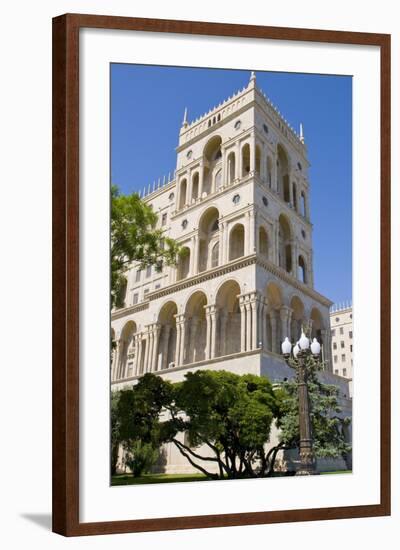 The House of Government, Baku, Azerbaijan-Michael Runkel-Framed Photographic Print